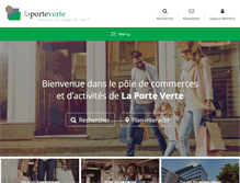 Tablet Screenshot of laporteverte.com